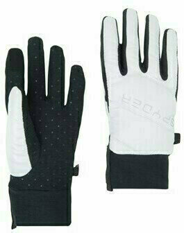 Mănuși schi Spyder Solitude Hybrid Womens Glove White/Black S - 1