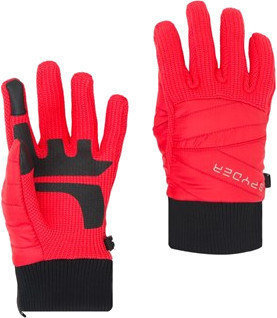 Ski-handschoenen Spyder Bandita Stryke Hybrid Womens Glove Hibiscus/Black XS