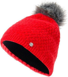 Ski Beanie Spyder Icicle Womens Hat Hibiscus/Alloy One Size