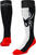 Calcetines de esquí Spyder Swerve Womens Sock Black/White/Hibiscus S