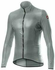 Fahrrad Jacke, Weste Castelli Aria Shell Jacke Silver Gray XL