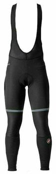 Pantaloncini e pantaloni da ciclismo Castelli Polare 3 Bib Tight Black S Pantaloncini e pantaloni da ciclismo - 1