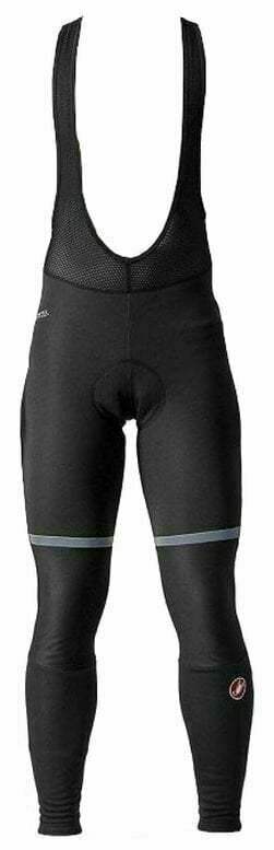 Biciklističke hlače i kratke hlače Castelli Polare 3 Bib Tight Black 3XL Biciklističke hlače i kratke hlače