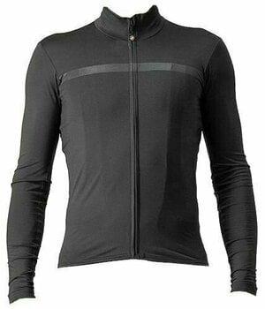Cyklo-Dres Castelli Pro Thermal Mid Long Sleeve Jersey Dark Gray M Funkční prádlo
