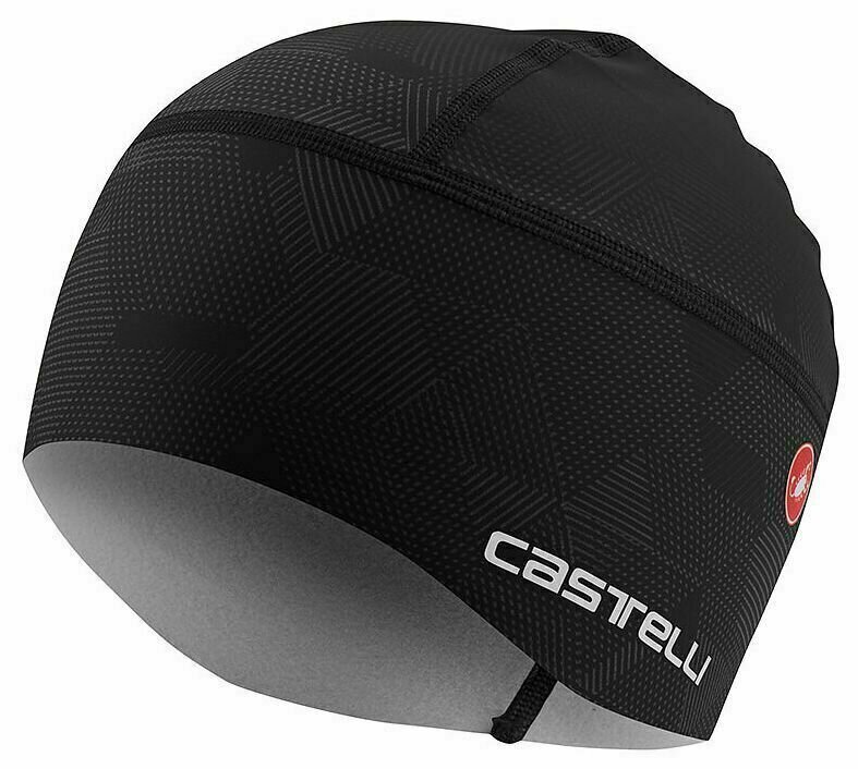 Casquette de cyclisme Castelli Pro Thermal W Skully Light Black UNI Bonnet