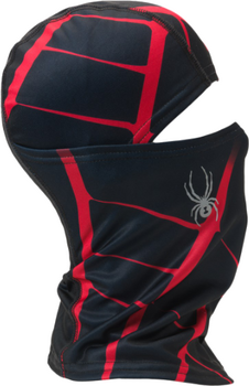 Ski Face Mask, Balaclava Spyder T-Hot Pivot Mens Balaclava Black/Red One Size - 1