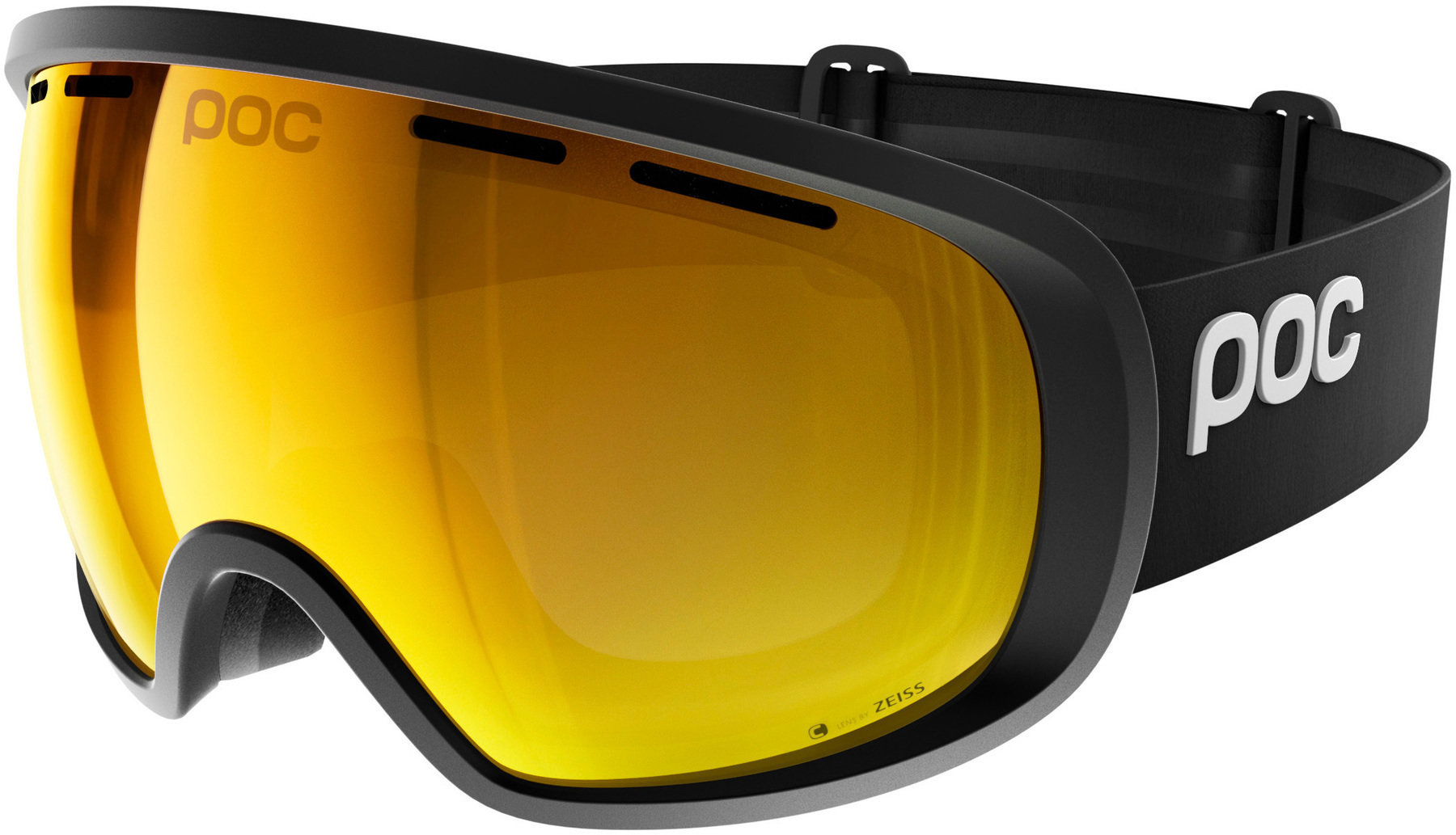 Ski Brillen POC Fovea Clarity Uranium Black/Spektris Orange Ski Brillen