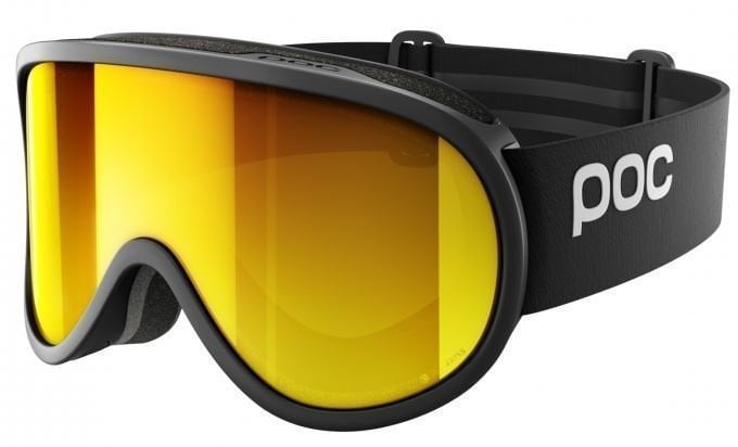 Smučarska očala POC Retina Big Clarity Black/Spektris Orange Smučarska očala