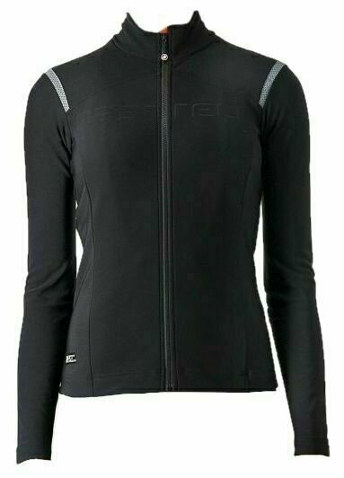 Odzież kolarska / koszulka Castelli Tutto Nano Ros W Jersey Golf Black L