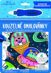 Výtvarná a kreativní sada Concorde Omalovánky Kosmická dobrodružství