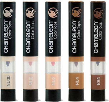 Popisovač Chameleon CT4510 Sada nástavcov Skin Tones 5 ks - 1