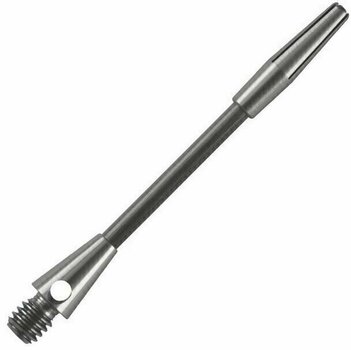 Cevka za puščico za pikado Harrows Carbon Plus Shaft Medium Grey 4,8 cm 1,0 g Cevka za puščico za pikado - 1