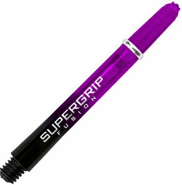 Darts szár Harrows Supergrip Fusion Medium Purple Medium 4,7 cm 1,1 g Darts szár