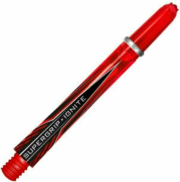 Dart skafter Harrows Supergrip Ignite Medium Red 4,7 cm Dart skafter