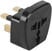 Adaptateur d'alimentation Lewitz QZ36  Travel Adaptor Euro to UK (Earthed)