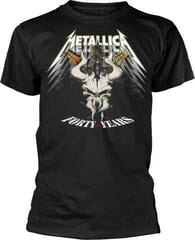 Maglietta Metallica Maglietta 40th Anniversary Forty Years Maschile Black M