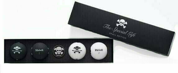 Balles de golf Volvik Vivid Skull Edition 4 Balls Set - 1