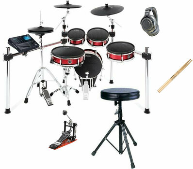 Комплект електронни барабани Alesis Strike Kit Complete SET Red - 1