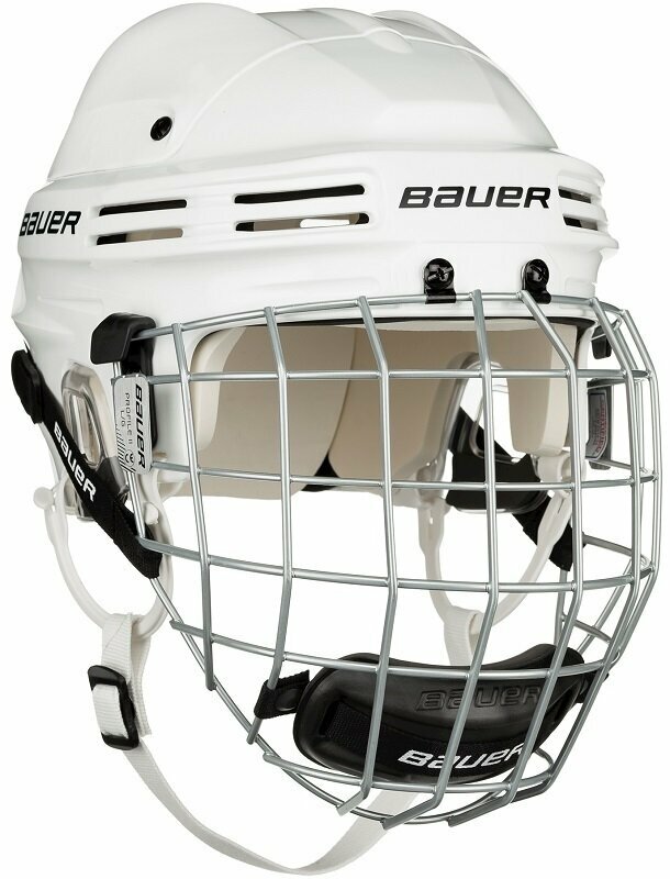 Casco per hockey Bauer 4500 Combo SR Bianco L Casco per hockey