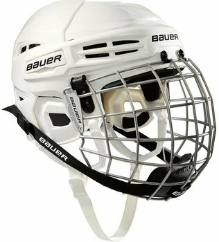 Hockey Helmet Bauer IMS 5.0 Combo SR White M Hockey Helmet - 1