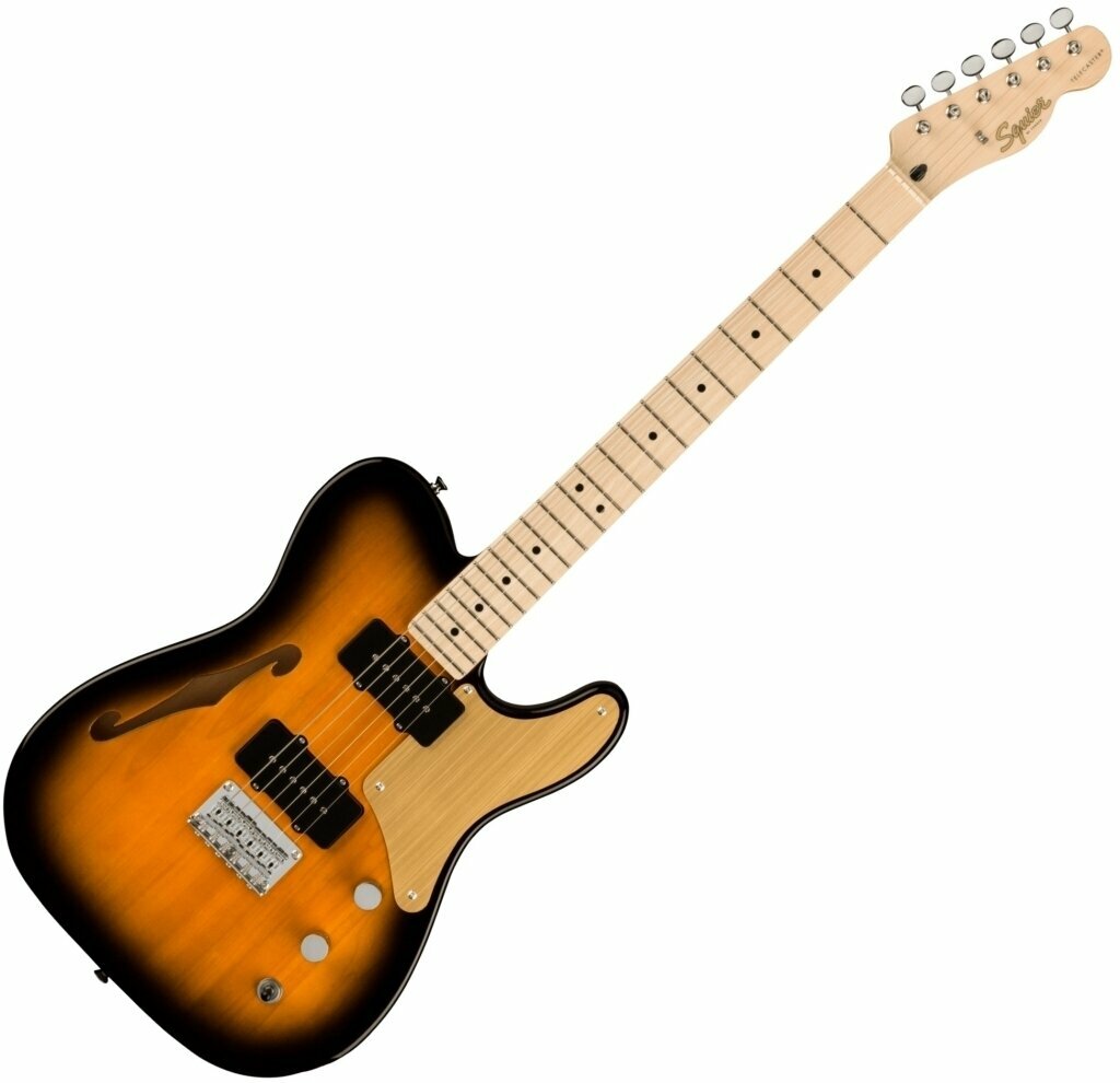 Electric guitar Fender Squier Paranormal Cabronita Telecaster Thinline 2-Color Sunburst