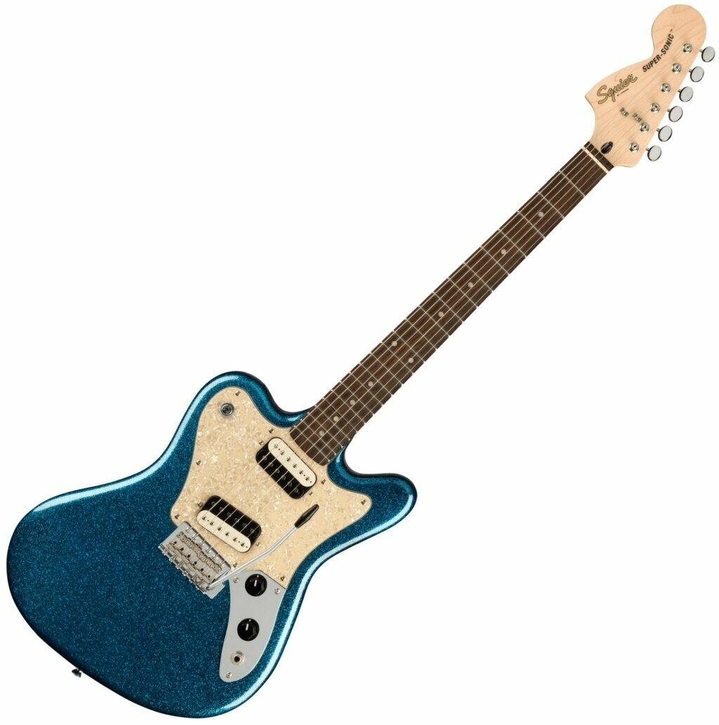Elektrická gitara Fender Squier Paranormal Super-Sonic Blue Sparkle