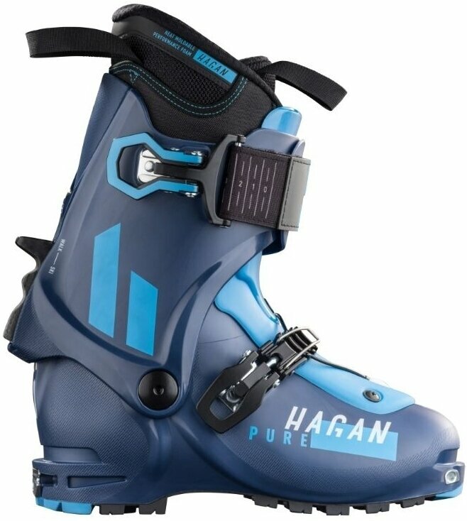 Botas de esqui de montanha Hagan Pure Lady 95 Dark Blue/Light Blue 25,5