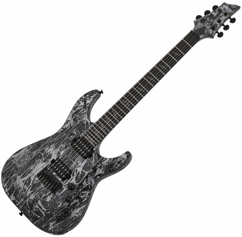 Elektrická kytara Schecter C-1 Metallic Silver