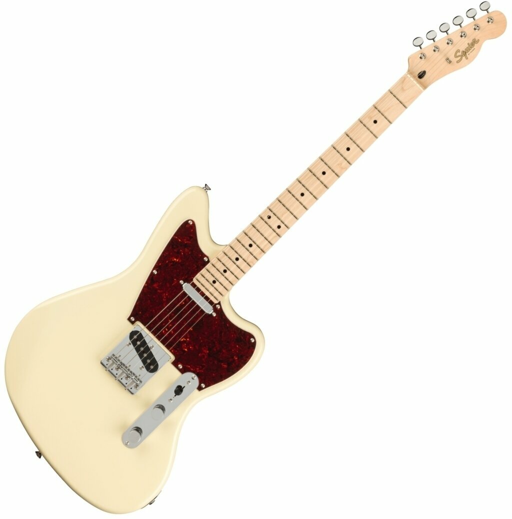 Electric guitar Fender Squier Paranormal Offset Telecaster Olympic White