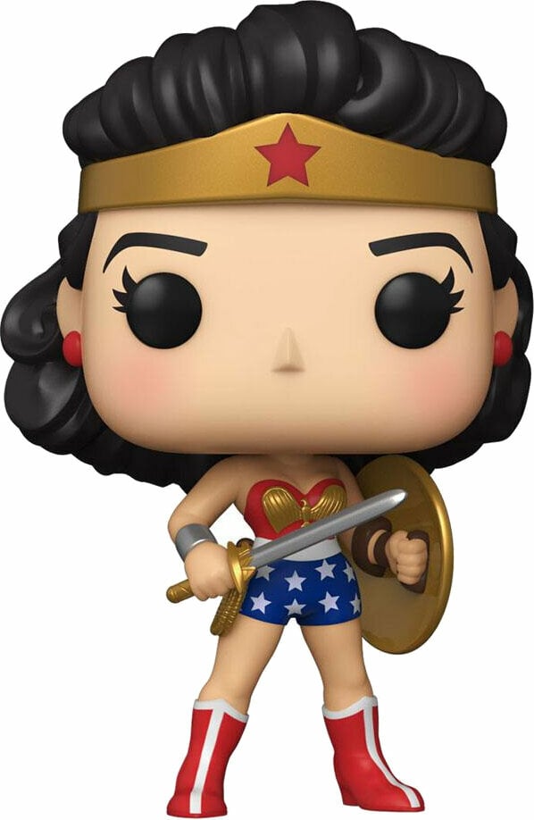 Kolekcionarska figurica Funko POP Heroes: WW80th - Classic WWw/Shield&Sword (1950's) Kolekcionarska figurica
