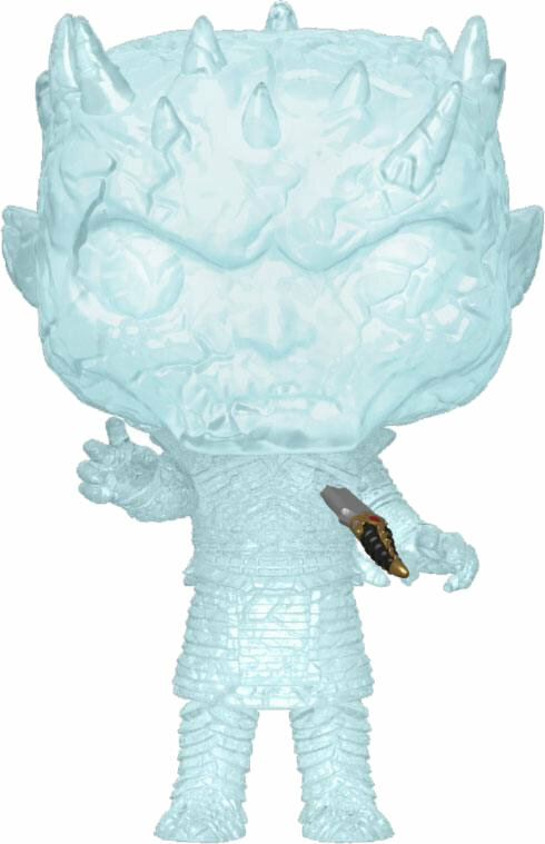 Verzamelfiguur Funko POP TV: Game of Thrones - Crystal Night King w/Dagger in Chest Verzamelfiguur