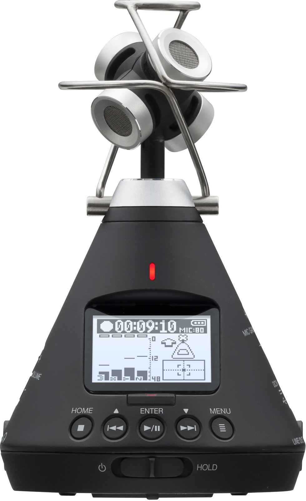 Portable Digital Recorder Zoom H3-VR Black