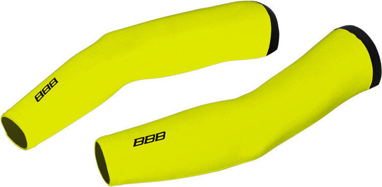 Manchettes vélo BBB Comfortarms Yellow S Manchettes vélo