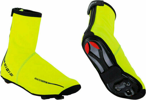 Capas para calçado de ciclismo BBB Waterflex Neon Yellow 45-46 Capas para calçado de ciclismo - 1