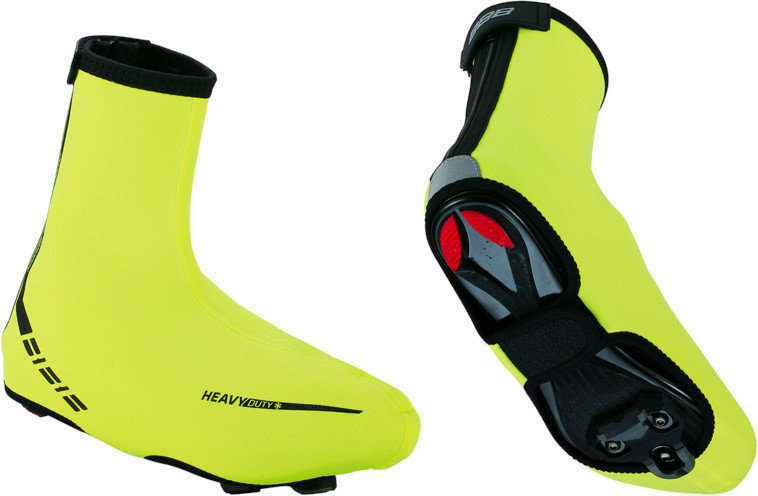 Cycling Shoe Covers BBB Heavyduty OSS Neon Yellow 39-40 Cycling Shoe Covers