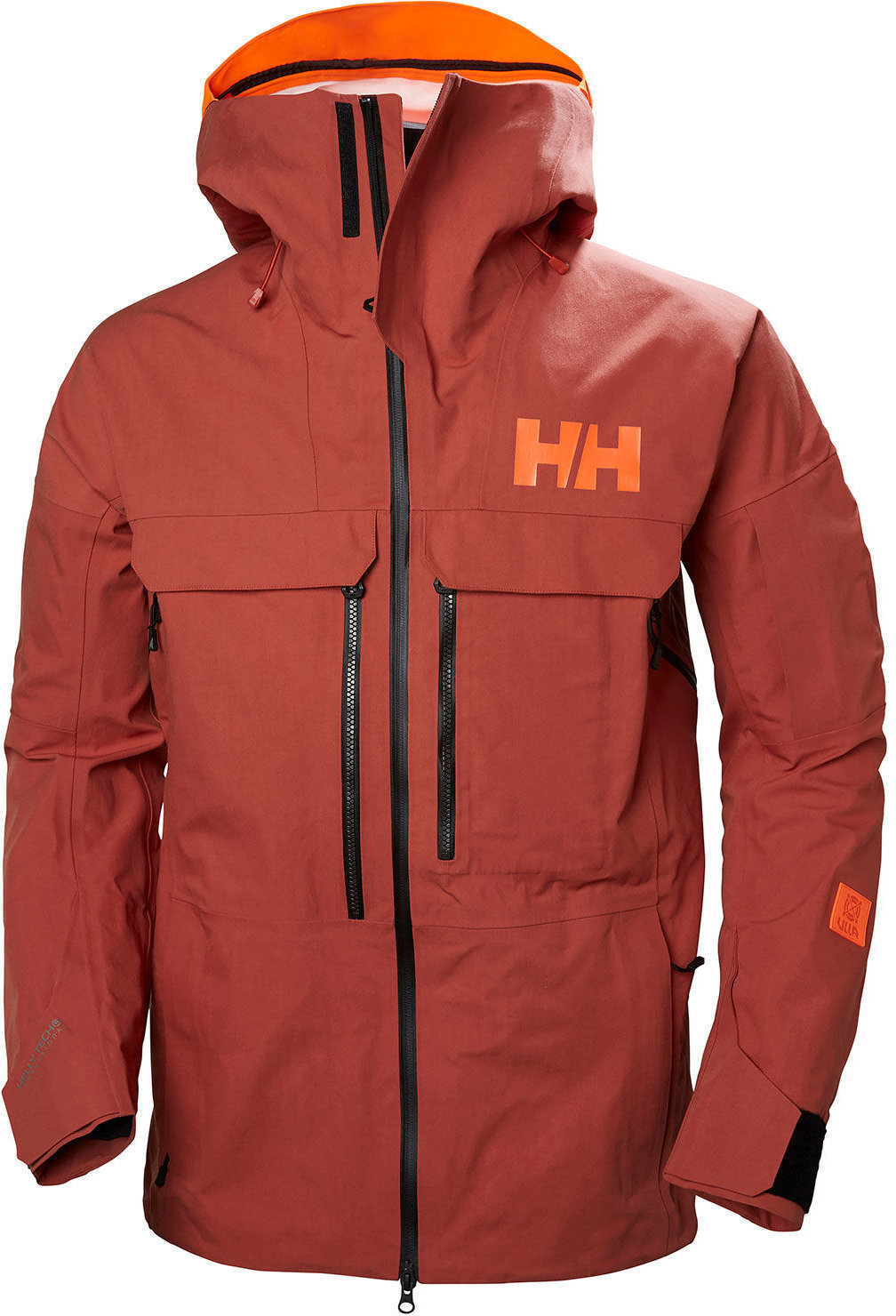 Ski-jas Helly Hansen Elevation Shell 2.0 Mens Jacket Red Brick XL