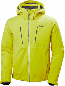 Casaco de esqui Helly Hansen Alpha 3.0 Mens Jacket Sweet Lime S - 1