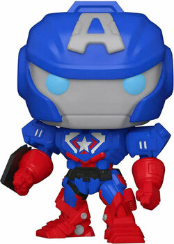 Figurină de colecție Funko POP Marvel: Marvel Mech- CapAmerica(GW) Figurină de colecție - 1