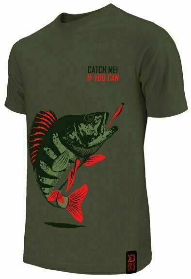 T-Shirt Delphin T-Shirt Catch me! Perch M