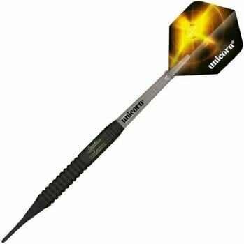 Dart Unicorn Black Brass S/T Softip 17 g Dart - 1