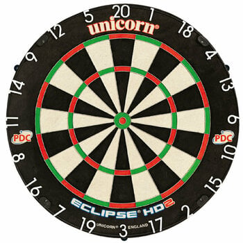 Darts tablo Unicorn HD2 Pro Fekete Darts tablo - 1