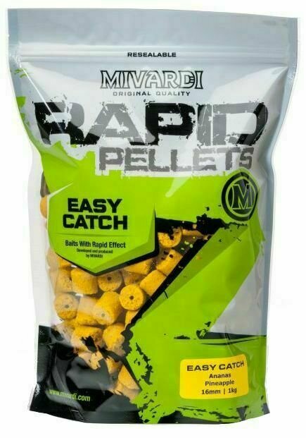 Peleti Mivardi Rapid Pellets Easy Catch 1 kg 4 mm Ananas Peleti