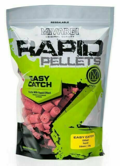 Pellet Mivardi Rapid Pellets Easy Catch 1 kg 4 mm Squid Pellet