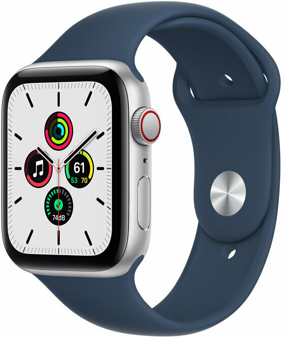 Smartwatch Apple Watch SE GPS, 44mm Silver