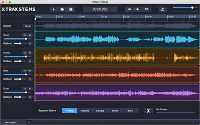 Oprogramowanie do masteringu Audionamix XTRAX STEMS (Produkt cyfrowy)
