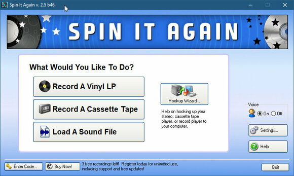 Software de estúdio Acoustica Spin It Again (Produto digital) - 1