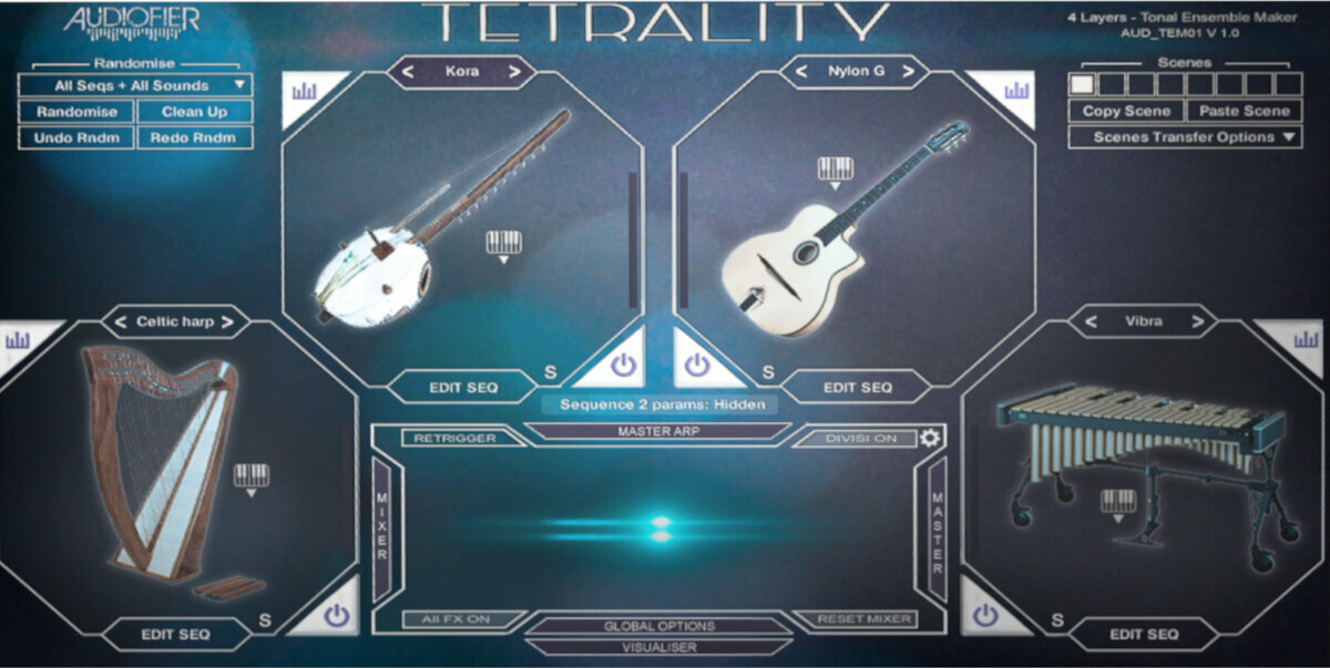 Sample and Sound Library Audiofier Tetrality (Digital product)