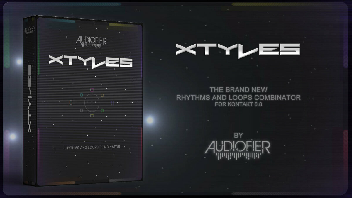 Biblioteca de samples e sons Audiofier Xtyles (Produto digital)