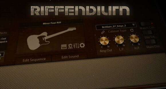 Zvuková knihovna pro sampler Audiofier Riffendium Vol. 1 (Digitální produkt) - 1