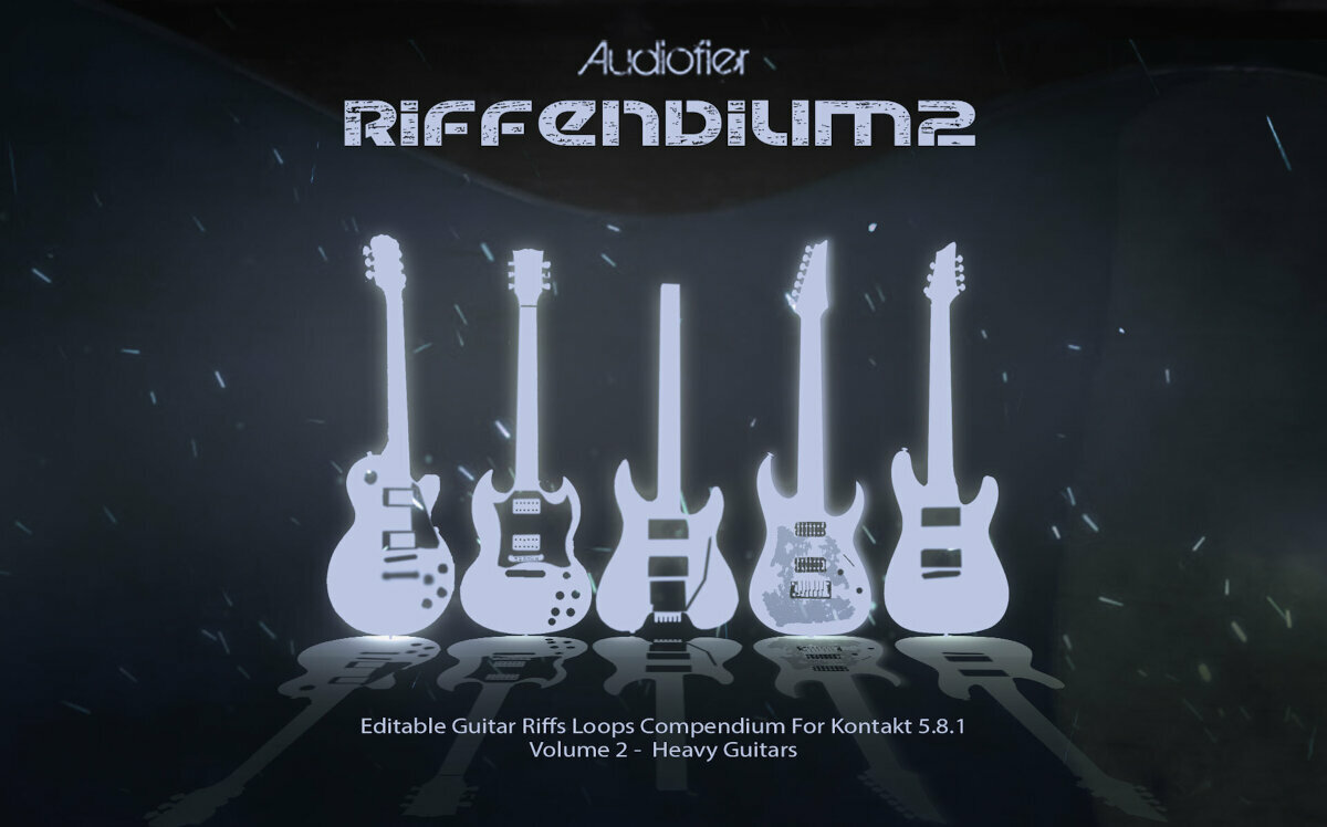 Geluidsbibliotheek voor sampler Audiofier Riffendium Vol. 2 (Digitaal product)